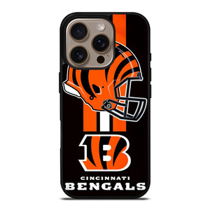 CINCINNATI BENGALS NFL HELMET iPhone 16 Pro Case Cover CINCINNATI BENGALS NFL HELMET iPhone 16 Pro Case Cover