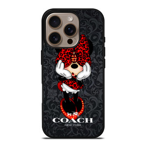 COACH MINNIE MOUSE CARTOON iPhone 16 Pro Case Cover