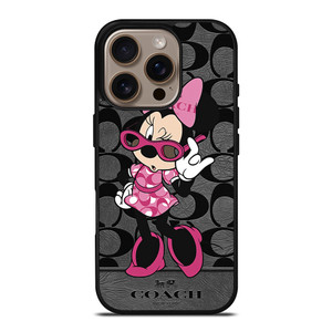 COACH MINNIE MOUSE CUTE iPhone 16 Pro Case Cover