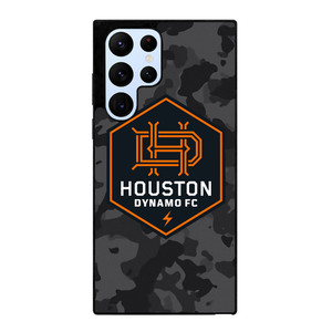 HOUSTON DYNAMO FC MLS BLACK CAMO Samsung Galaxy S22 Ultra Case Cover