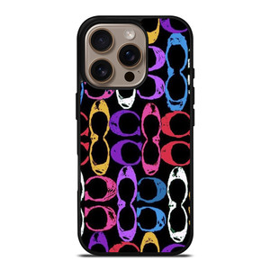 COACH NEW YORK ART LOGO iPhone 16 Pro Case Cover COACH NEW YORK ART LOGO iPhone 16 Pro Case Cover