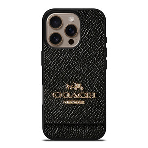 COACH NEW YORK LOGO iPhone 16 Pro Case Cover COACH NEW YORK LOGO iPhone 16 Pro Case Cover