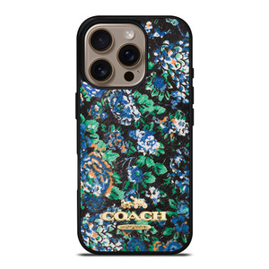 COACH NEW YORK MEADOW iPhone 16 Pro Case Cover COACH NEW YORK MEADOW iPhone 16 Pro Case Cover