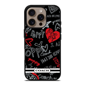 COACH NEW YORK POPPY iPhone 16 Pro Case Cover