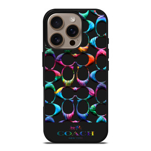 COACH NEW YORK RAINBOW 2 iPhone 16 Pro Case Cover COACH NEW YORK RAINBOW 2 iPhone 16 Pro Case Cover