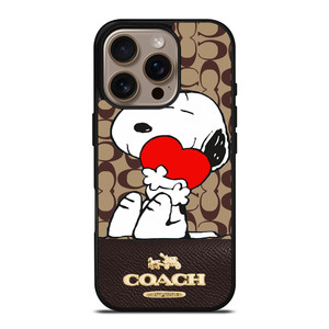 COACH NEW YORK SNOOPY iPhone 16 Pro Case Cover
