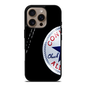 CONVERSE SNEAKERS BLACK iPhone 16 Pro Case Cover CONVERSE SNEAKERS BLACK iPhone 16 Pro Case Cover