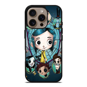 CORALINE MOVIE CHARACTER iPhone 16 Pro Case Cover CORALINE MOVIE CHARACTER iPhone 16 Pro Case Cover