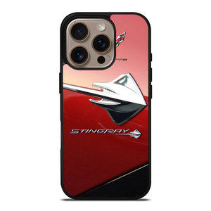 CORVETTE STINGRAY C7 EMBLEM iPhone 16 Pro Case Cover