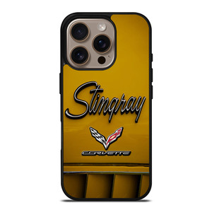 CORVETTE STINGRAY LOGO YELLOW iPhone 16 Pro Case Cover CORVETTE STINGRAY LOGO YELLOW iPhone 16 Pro Case Cover