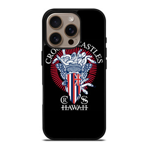 CROOKS AND CASTLES HAWAII LOGO iPhone 16 Pro Case Cover CROOKS AND CASTLES HAWAII LOGO iPhone 16 Pro Case Cover