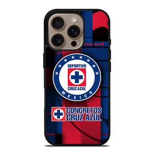 CRUZ AZUL SOCCER LOGO iPhone 16 Pro Case Cover