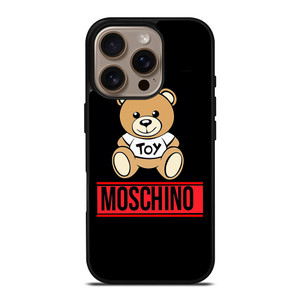 CUTE MOSCHINO TEDDY BEAR iPhone 16 Pro Case Cover