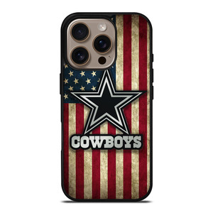 DALLAS COWBOYS AMERICAN FLAG iPhone 16 Pro Case Cover DALLAS COWBOYS AMERICAN FLAG iPhone 16 Pro Case Cover