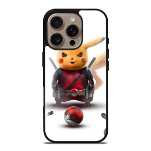 DEADPOOL PIKACHU POKEMON iPhone 16 Pro Case Cover