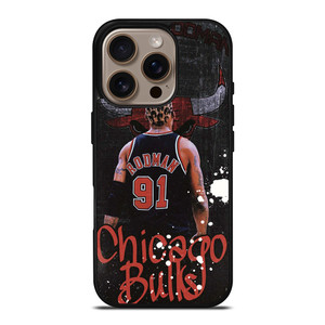 DENNIS RODMAN CHICAGO BULLS RETRO iPhone 16 Pro Case Cover DENNIS RODMAN CHICAGO BULLS RETRO iPhone 16 Pro Case Cover