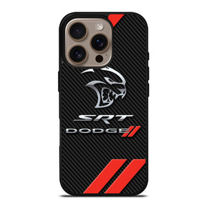 DODGE SRT CARBON LOGO iPhone 16 Pro Case Cover