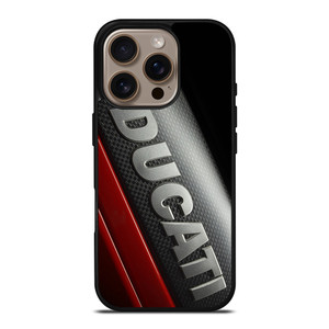DUCATI MOTOR CARBON COVER iPhone 16 Pro Case Cover