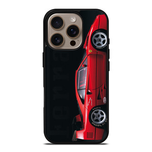 FERRARI F40 VINTAGE SUPERCAR iPhone 16 Pro Case Cover