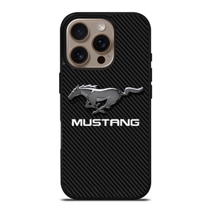 FORD MUSTANG CARBOON iPhone 16 Pro Case Cover