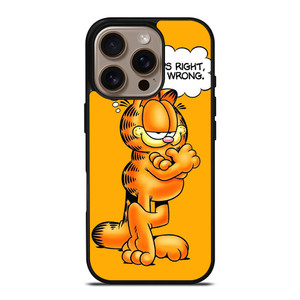 GARFIELD LAZY CAT QUOTE iPhone 16 Pro Case Cover GARFIELD LAZY CAT QUOTE iPhone 16 Pro Case Cover