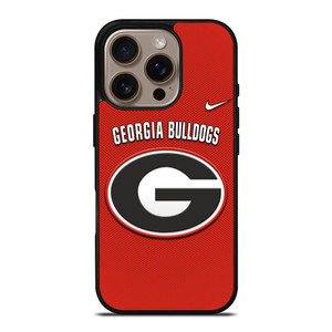 GEORGIA BULLDOGS NIKE iPhone 16 Pro Case Cover GEORGIA BULLDOGS NIKE iPhone 16 Pro Case Cover