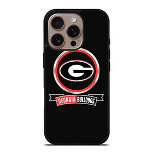 GEORGIA BULLDOGS UNIVERSITY NFL LOGO iPhone 16 Pro Case Cover GEORGIA BULLDOGS UNIVERSITY NFL LOGO iPhone 16 Pro Case Cover