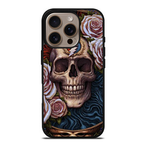 GRATEFUL DEAD SKULL AND ROSE LOGO iPhone 16 Pro Case Cover GRATEFUL DEAD SKULL AND ROSE LOGO iPhone 16 Pro Case Cover