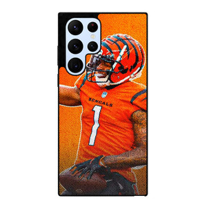 JAMARR CHASE CINCINNATI BENGALS NFL FOOTBALL 2 Samsung Galaxy S22 Ultra Case Cover