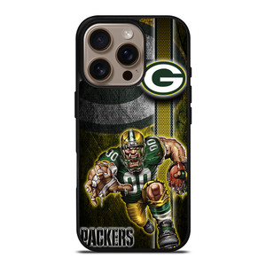 GREEN BAY PACKERS NFL MASCOT iPhone 16 Pro Case Cover GREEN BAY PACKERS NFL MASCOT iPhone 16 Pro Case Cover