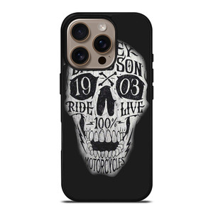 HARLEY DAVIDSON 1903 SKULL iPhone 16 Pro Case Cover
