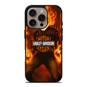 HARLEY DAVIDSON GHOST RIDER iPhone 16 Pro Case Cover