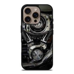 HARLEY DAVIDSON POLICE ENGINE iPhone 16 Pro Case Cover