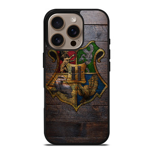 HOGWARTS HARRY POTTER WOODEN LOGO iPhone 16 Pro Case Cover HOGWARTS HARRY POTTER WOODEN LOGO iPhone 16 Pro Case Cover