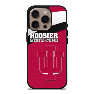 HOOSIER STATE OF MIND INDIANA NFL iPhone 16 Pro Case Cover HOOSIER STATE OF MIND INDIANA NFL iPhone 16 Pro Case Cover