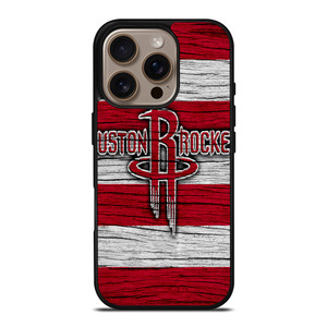 HOUSTON ROCKETS WOODEN LOGO iPhone 16 Pro Case Cover