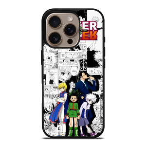 HUNTER X HUNTER COMIC BOOKS iPhone 16 Pro Case Cover