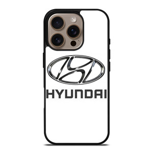 HYUNDAI MOTORS WHITE iPhone 16 Pro Case Cover