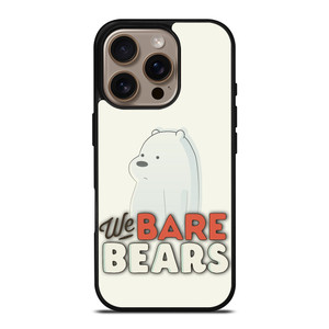 ICE BEAR WE BARE BEARS CARTOON 2 iPhone 16 Pro Case Cover