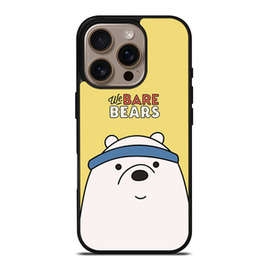 ICE BEAR WE BARE BEARS CARTOON 3 iPhone 16 Pro Case Cover