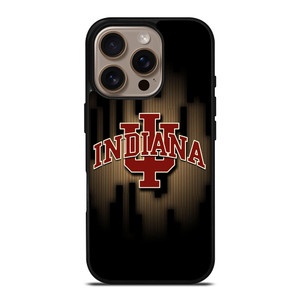 INDIANA HOOSIERS UNIVERSITY LOGO iPhone 16 Pro Case Cover
