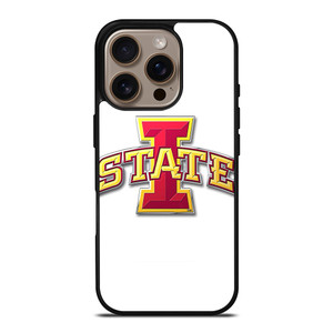 IOWA STATE CYCLONES WHITE iPhone 16 Pro Case Cover IOWA STATE CYCLONES WHITE iPhone 16 Pro Case Cover