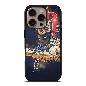 JAMES HARDEN HOUSTON ROCKET ART iPhone 16 Pro Case Cover