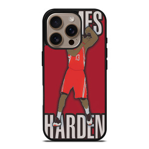 JAMES HARDEN HOUSTON ROCKETS CARTOON iPhone 16 Pro Case Cover JAMES HARDEN HOUSTON ROCKETS CARTOON iPhone 16 Pro Case Cover