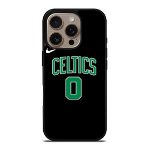 JASON TATUM BOSTON CELTICS BLACK iPhone 16 Pro Case Cover