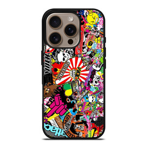 JDM STICKER BOMB COLLAGE iPhone 16 Pro Case Cover