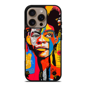 JEAN MICHEL BASQUIAT PORTRAIT iPhone 16 Pro Case Cover