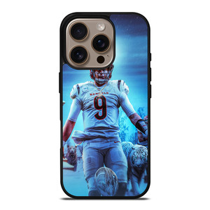 JOE BURROW CINCINNATI BENGALS TIGER iPhone 16 Pro Case Cover JOE BURROW CINCINNATI BENGALS TIGER iPhone 16 Pro Case Cover