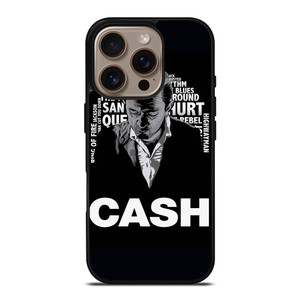 JOHNNY CASH MIDDLE CLIPART iPhone 16 Pro Case Cover