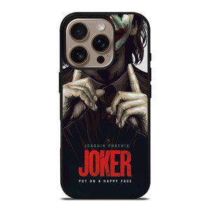 JOKER JOAQUIN PHOENIX PUT ON A HAPPY FACE iPhone 16 Pro Case Cover